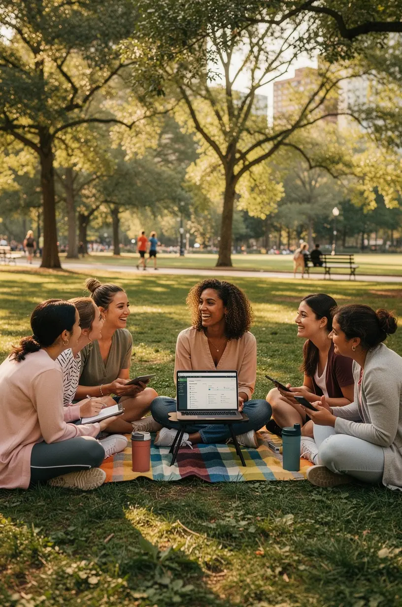 Professional team collaboration